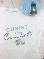 christian crochet t-shirt