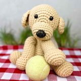 amigurumi crochet dog