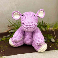 amigurumi crochet hippo