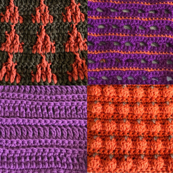 Fall Themed Crochet Stitch Pattern