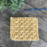 alternating puff stitch crochet