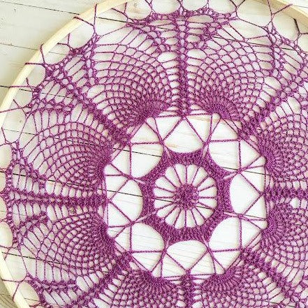 Stellar Lace Mandala Crochet Pattern