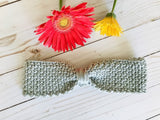 crochet bow headband pattern