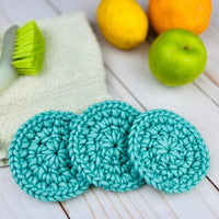 round crochet scrubby pattern