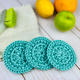 round crochet scrubby pattern