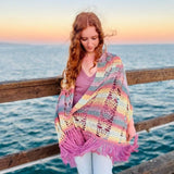 lightweight crochet shawl