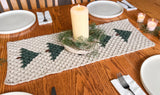Christmas Tree Table Runner PDF Crochet Pattern