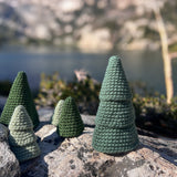 crochet christmas trees