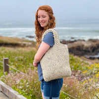 crochet beach bag