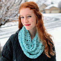 Icicle Infinity Scarf Crochet Pattern 