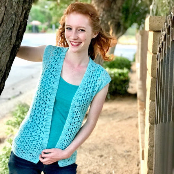 Summer Breeze Vest Crochet Pattern