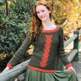 Timberlane Raglan Sweater Crochet Pattern