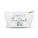 Christ and Crochet Notions Pouch with Zipper