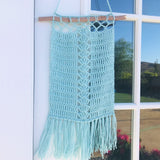 Seaside wall hanging crochet pattern