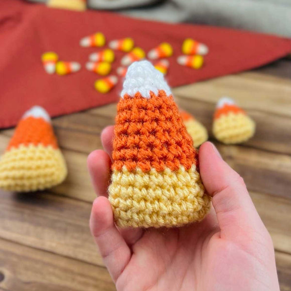 crochet candy corn