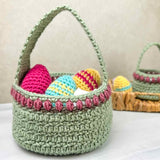 crochet easter basket