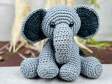 amigurumi crochet elephant