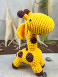 realistic amigurumi crochet giraffe