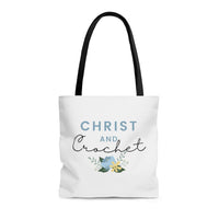 Christ and Crochet Project Bag/Tote Bag