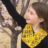 Honeycomb Crochet Cowl for Kids