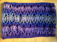 Wild Indigo Cowl Crochet Pattern
