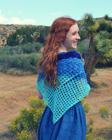 one skein crochet shawl pattern