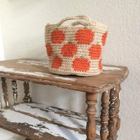 pumpkin basket crochet pattern