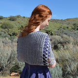 Twist in Time Shawl Crochet Pattern