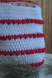 christmas basket crochet pattern