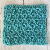 raised v-stitch crochet
