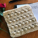 bobble eyelet crochet stitch