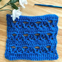 flying v-stitch crochet
