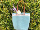crochet bag pattern with handles