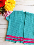 Cotton Candy Cardigan Crochet Pattern