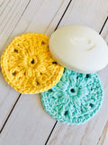 face scrubbie crochet pattern