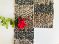 Rustic Lace Scarf Crochet Pattern