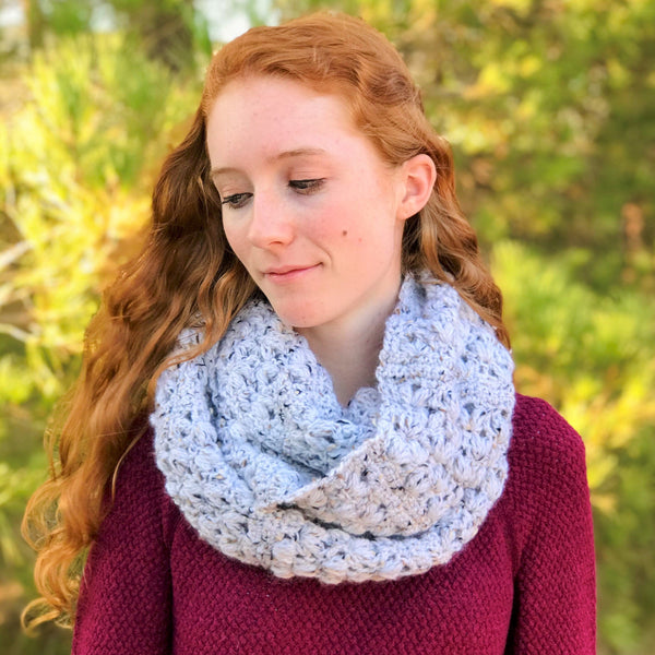 Bulky Yarn Infinity Scarf Diy Scarf Cable Infinity Scarf Knitting